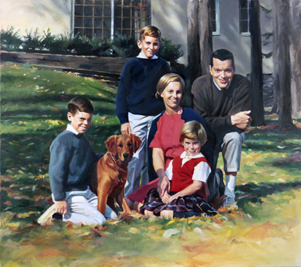Charles M. Denny Jr. and Family